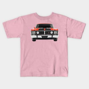 Ford Falcon XY GT in Red Kids T-Shirt